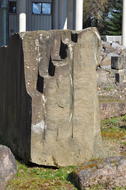 «Escalier en grès» (Grès de Luxembourg), sculpture